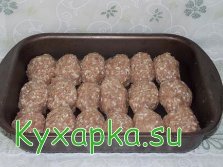 М'ясні котлети їжачки, страви по-домашньому з фото крок за кроком рецепта