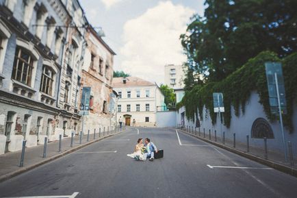 М'ятна весілля максима і Анастасії з міською фотосесією