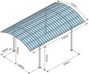 Carport pentru masina ta cu mâinile tale este făcut destul de simplu, DIY!