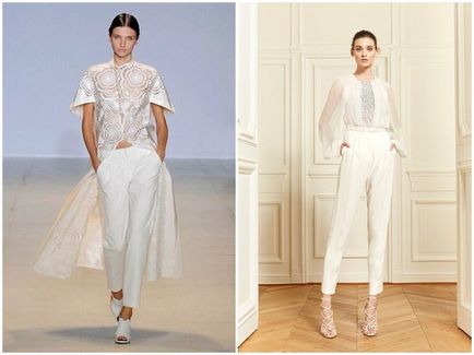 Mireasa costume de mireasa 2016 cu pantaloni - topwedding (2016) Costume de mireasa cu costum de mireasa 2016 cu pantaloni - pantaloni in varf
