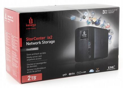 Огляд і тестування мережевого накопичувача iomega storcenter ix2-200 cloud edition