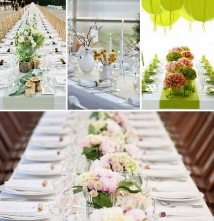 Оформлення весільного залу квітами в москві, квіткове прикраса весілля за низькими цінами
