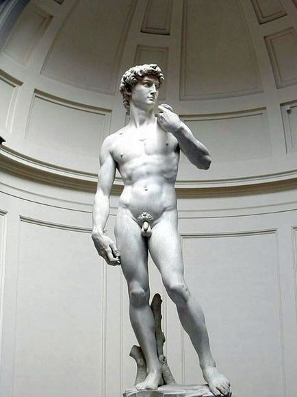 Опис скульптури Мікеланджело Буанарроті «давид»