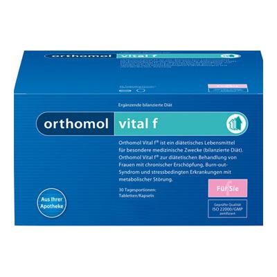 Orthomol vital f оптимальне дозування мікронутрієнтів для жінок