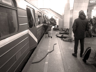 Перший вибух в метро Петербурга - події - новини санктрпетербурга