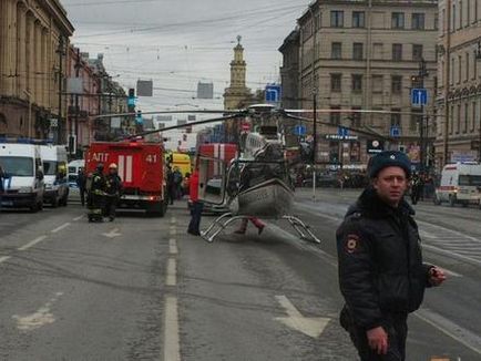 Перший вибух в метро Петербурга - події - новини санктрпетербурга