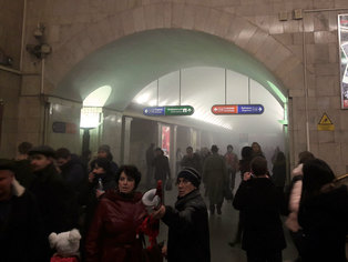 Перший вибух в метро Петербурга - події - новини санктрпетербурга