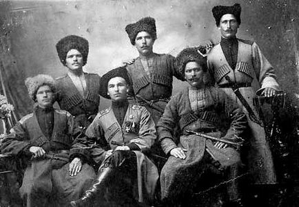 Cserkészek első kozákok között a kozákok