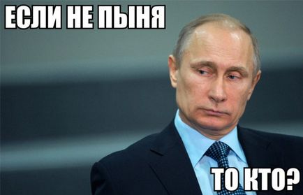Miért az interneten Vlagyimir Putyin nevezett - pynya mondani, hogy nem a mém