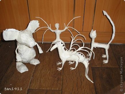 Artizanat din papier mache - dovleac de Halloween cu mâinile tale