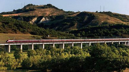 Trenul Milano - timpul de călătorie al Romei, prețul biletului