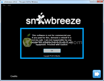 Pas cu pas jailbreak untethered și debloca iphone 4 folosind sn0wbreeze (windows) ios 6