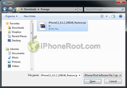 Áttekintés lekötve jailbreak és kinyit iPhone 4 Sn0wbreeze (windows) iOS 6