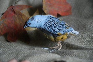 Păsări din papier-mache, fabrica de hobby
