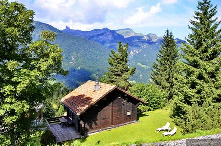 Az út a Jungfraujochra, hogy vizsgálják felül a turista kapuletta