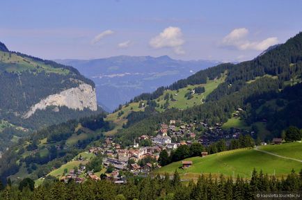 Az út a Jungfraujochra, hogy vizsgálják felül a turista kapuletta