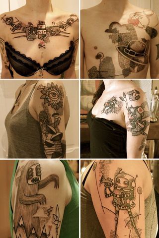 Путівник по самому спірного і одночасно художньому жанру татуювань - ар-брюту
