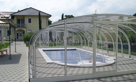 Pavilion piscină cu piscină pentru prestigiu