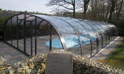 Pavilion piscină cu piscină pentru prestigiu