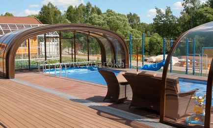 Pavilion piscină cu piscină pentru prestigiu