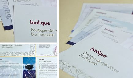 Розробка бренду, створення логотипу, дизайн фірмового стилю бутика натуральної косметики biolique