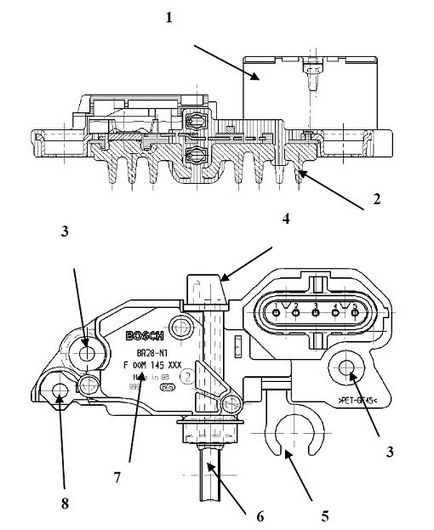 Регулятор напруги bosch br28-n1 f00m 144 123