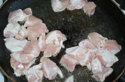Recept pilaf csirke-lépésre képekkel