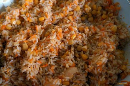 Рис з кукурудзою рецепт з фото