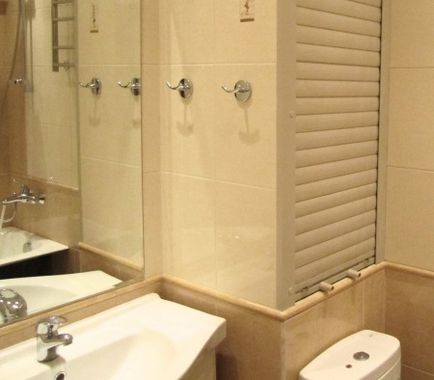 Сантехнічнескіе рольставні в туалет (33 фото і відео) вибір і установка сантехнічних рольставен