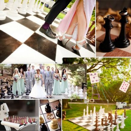 Шахова весілля - королівська партія