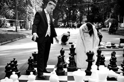 Шахова весілля - королівська партія