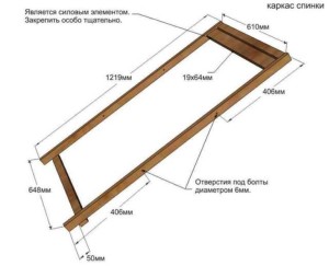 Шезлонг своїми руками креслення шезлонг з дерева своїми руками для дачі