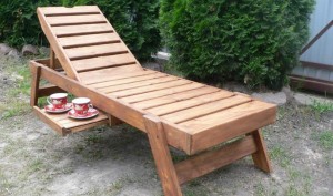 Deckchair cu mâinile proprii desen chaise longue din lemn cu mâinile proprii pentru a da