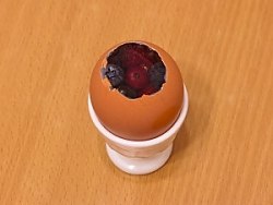 Солодкі заливні яйця (рецепт з фото)