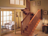 Tippeket a lépcsőn a padlásra, fotók különböző minták