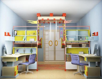 Tervezze gyerekszoba, gyerekszoba design ötleteket (50 fotó), a hangulatos otthon