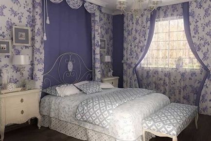 Спальня у французькому стилі - втілення романтики і ніжності