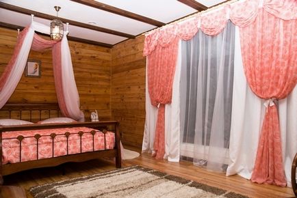 Dormitor în atmosferă rustică stil rustic pentru un somn bun, design dormitor