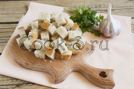Суп з сухариками - покроковий рецепт з фото, перші страви