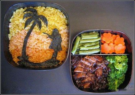 Суші-арт в bento-boxes, або японське мистецтво збирати сніданки