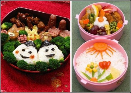 Sushi art in bento-boxes, sau arta japoneza de colectare a micului dejun