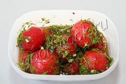 Добові помідори - прості рецепти
