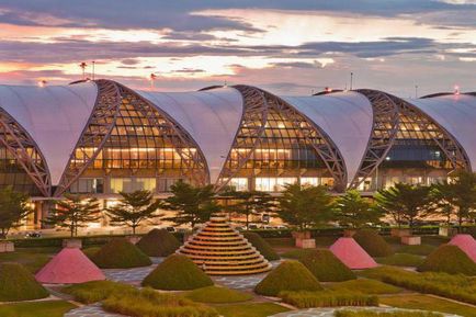 Suvarnabhumi (aeroport) scheme, locație, cum să ajungi acolo