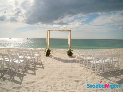 Весілля на пляжі фотографії