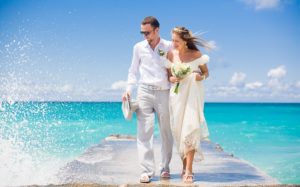 Весілля на пляжі фото, сукні, образ, ідеї, за кордоном