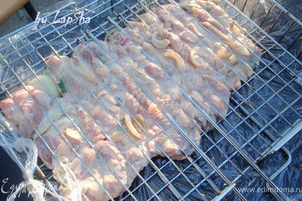 Carne de porc shish kebab în rețetă de marinată smântână 👌 cu fotografie pas-cu-pas, mânca acasă rețete de la Julia