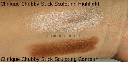 Свотч стіків для контурирования особи клінік - clinique sculpting collection 2015 hello cheekbones