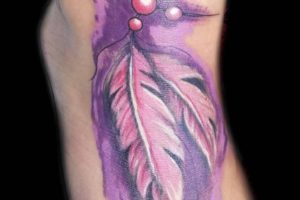 Tetoválás a boka, a lányok és fiúk - az értéke, vázlatok, ötletek, Yurets szívében tölgy