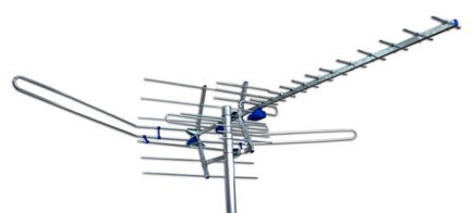 Телевізійні антени з підсилювачем для дачі