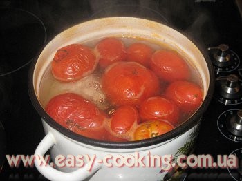 Томатний суп з помідорами і макаронами - Катрусина кухня